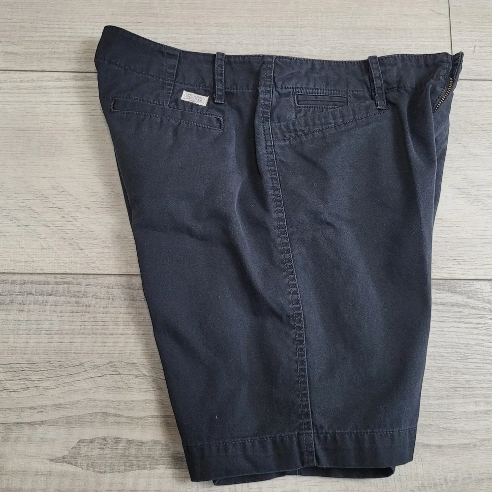 RLR Lauren Jeans Co. Ralph Lauren Shorts Womens 4 Black Chino Bermuda Preppy